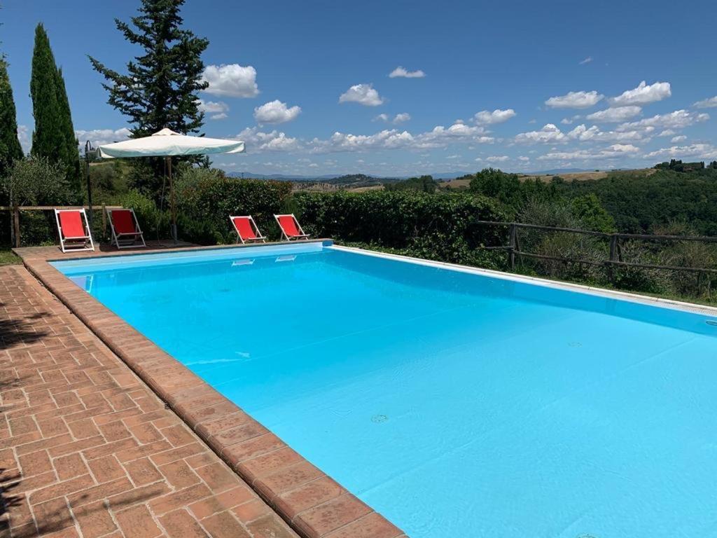 Villa Ledonia Montaione Esterno foto