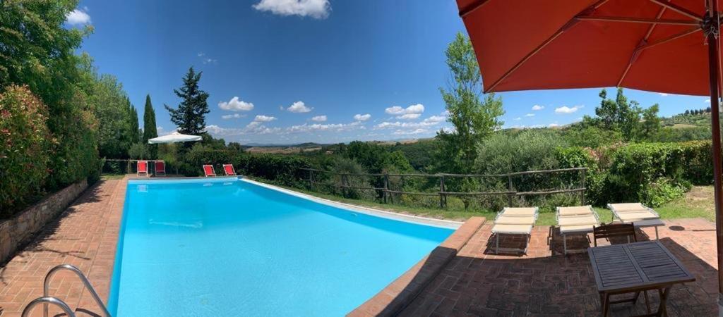 Villa Ledonia Montaione Esterno foto